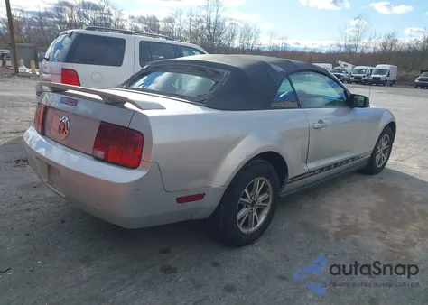 2005 Ford Mustang z USA, uszkodzony, nr VIN 1ZVHT84N655257492